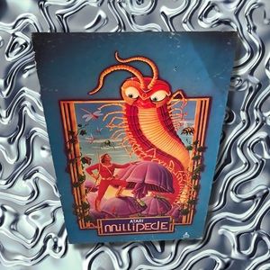 Atari Millipede Arcade Video Game Marquee Sign Wall Art Decor